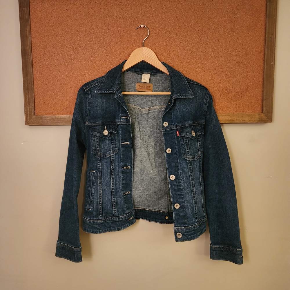 Levi's Blue Jean Jacket Classic Trucker Style